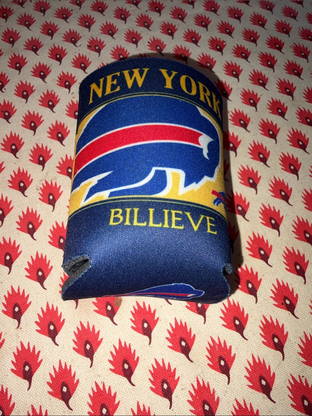 Buffalo Bills neoprene Bills Navy Can Cooler - Team Logo Koozie. Y2K